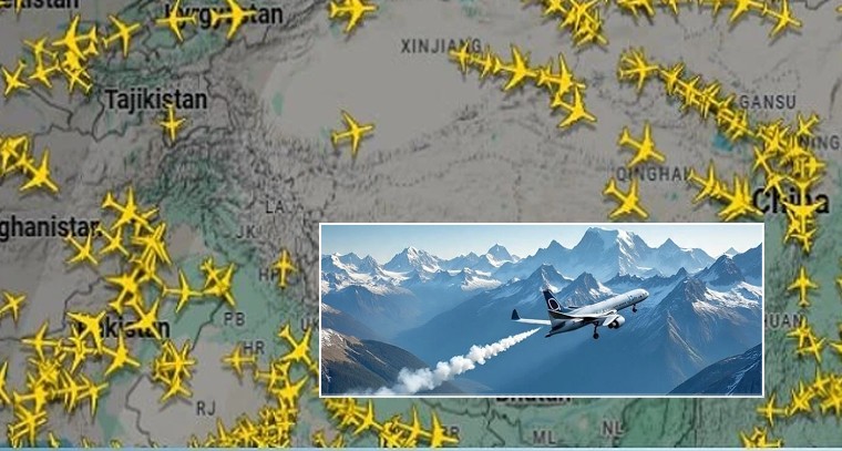 టిబెట్ పీఠభూమిలో విమాన యాత్రల అభిగమనీయ సవాళ్లు

