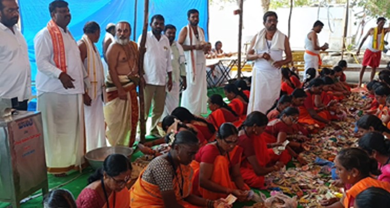 బీర్పూర్ శ్రీ లక్ష్మీనరసింహస్వామి హుండీ లెక్కింపు

