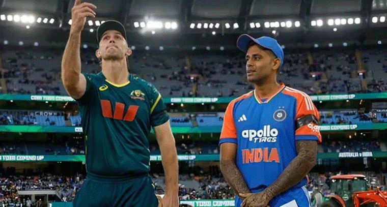 నాలుగో టీ20.. టాస్ గెలిచిన ఆస్ట్రేలియా