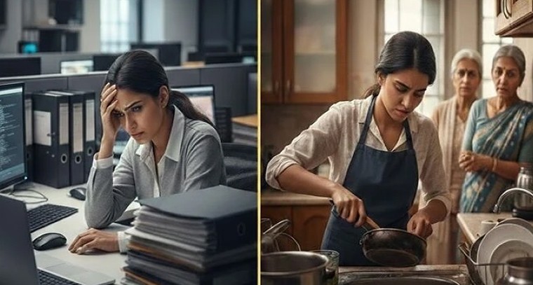 ఆఫీసులో మేనేజర్.. ఇంట్లో పనిమనిషి.. నవవధువుల 'డబుల్ రోల్' కష్టాలు

