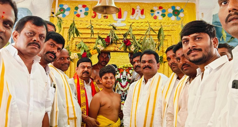 ఘనంగా శ్రీ వేంకటేశ్వర స్వామి కళ్యాణ మహోత్సవం

