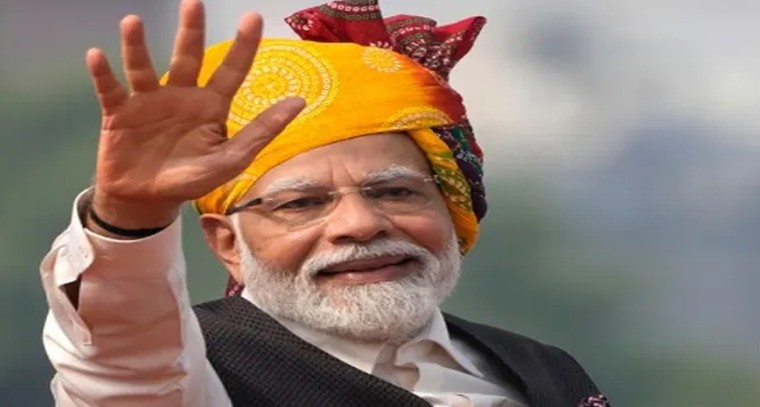 ప్రధాని మోదీ వెలగపూడి చేరిక

