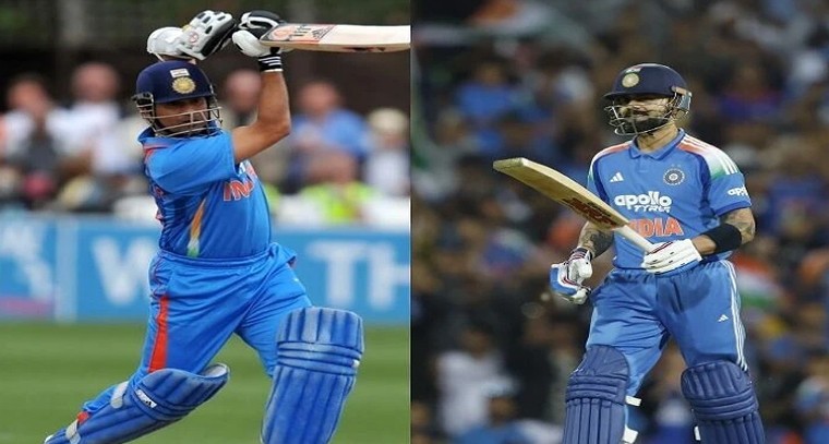సచిన్ రికార్డుకు 'కింగ్ కోహ్లీ' ఎంత దూరం? వన్డేల్లో రన్ మెషిన్ సరికొత్త చరిత్ర!

