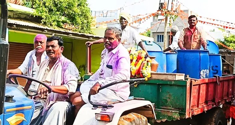 కంబదూరులో ఘనంగా వసంతోత్సవం వేడుకలు

