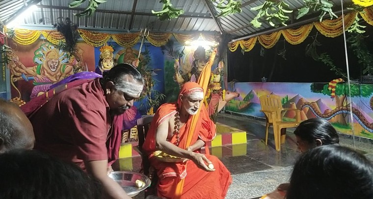 ఆ కాలనీలో సమ్మక్క సారలమ్మ గోశాల ప్రారంభం 

