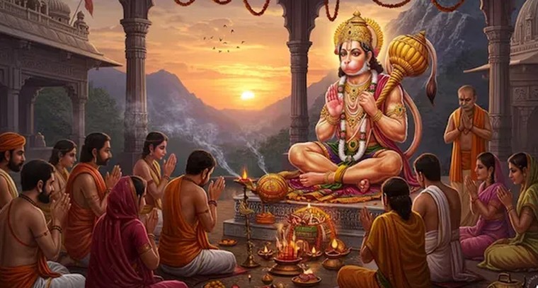 హనుమాన్ జయంతి ప్రత్యేకం.. భక్తి, బలం, ధైర్యం పట్ల ఆరాధన

