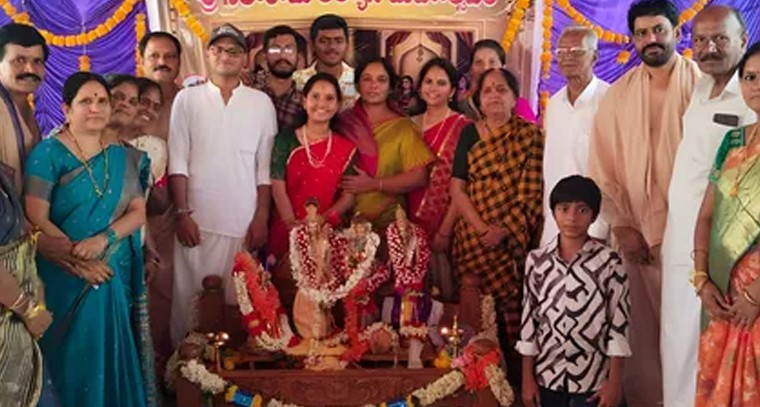 సీతారాముల కళ్యాణాన్ని జరిపించిన పరిటాల సునీత

