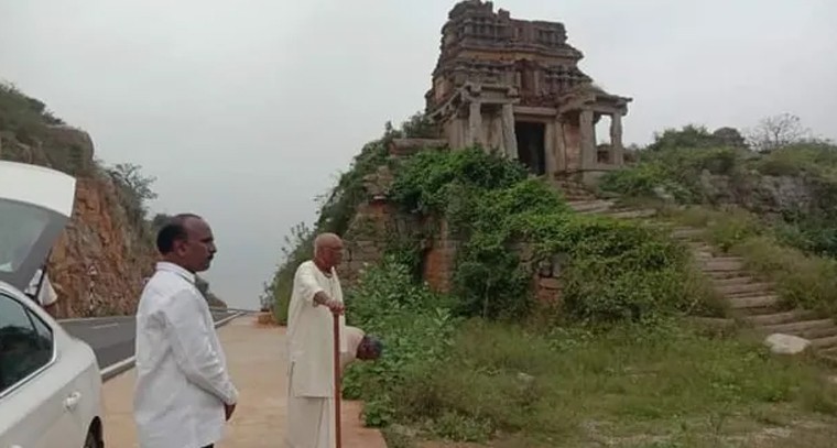 త్వరలో కొండ పైన దేవాలయం నిర్మాణ పనులు ప్రారంభిస్తాం

