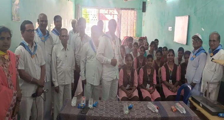 కంచమ్మతల్లి వడ్డాణం తయారీకి వజ్రాలు