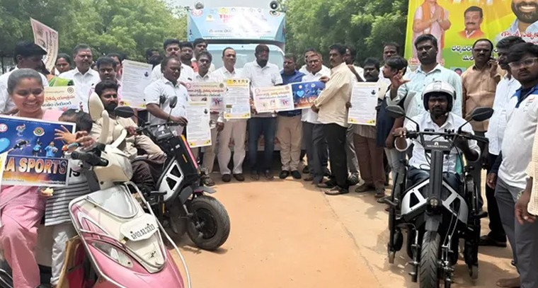 పారా స్పోర్ట్స్‌కు ప్రజల్లో చైతన్యం.. ధర్మవరం ప్రచార యాత్ర విజయవంతం


