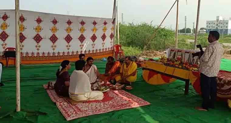 నేడు అమరావతిలో ఎం.ఎస్.కె ప్రసాద్ ఇంటర్నేషనల్ క్రికెట్ అకాడమీకి భూమి పూజ 