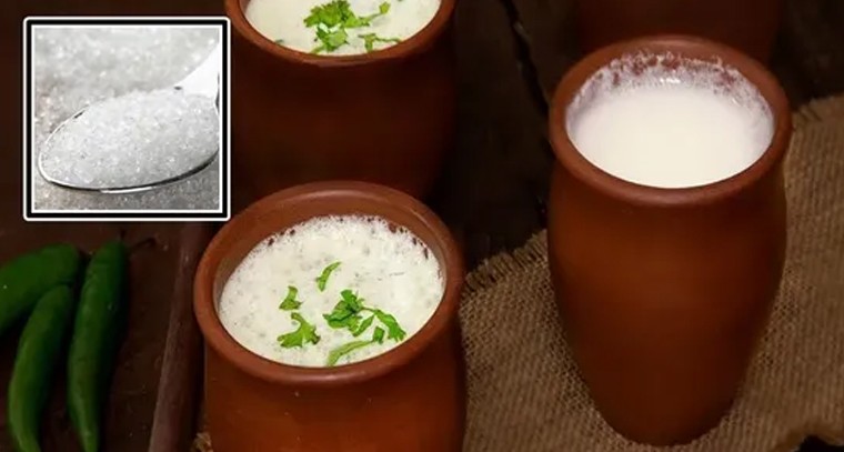 మజ్జిగలో చక్కెర కలిపి తాగితే ఆరోగ్యానికి ముప్పు