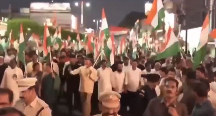 విజయవాడలో ఘనంగా తిరంగా ర్యాలీ