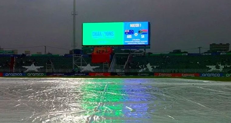 ఛాంపియన్స్‌ ట్రోఫీ.. దక్షిణాఫ్రికా-ఆస్ట్రేలియా మ్యాచ్‌ రద్దు