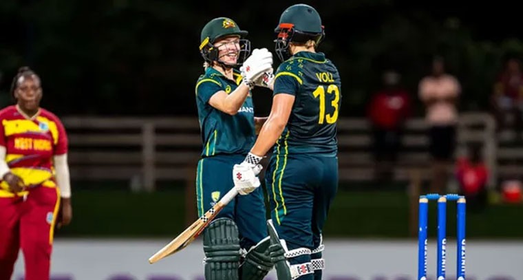 వెస్టిండీస్‌పై ఆస్ట్రేలియా మహిళల జట్టు విజయం