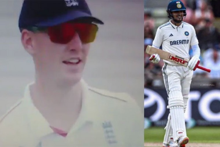 ట్రిపుల్ సెంచరీకి చేరువవుతున్న సమయంలో బ్రూక్‌తో మాటల యుద్ధం