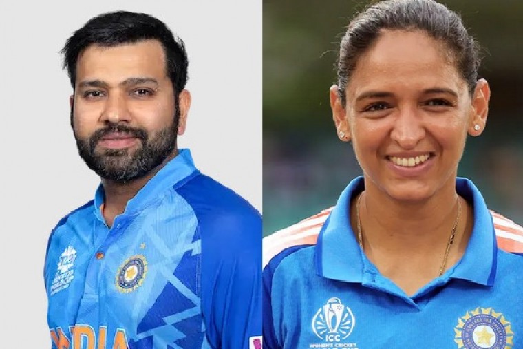 భారత క్రికెటర్లు రోహిత్ శర్మ, హర్మన్‌ప్రీత్‌కు పద్మశ్రీ
