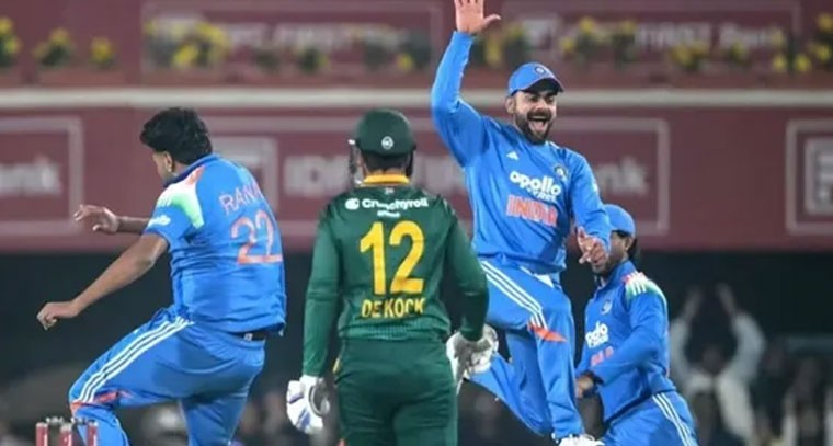 డిసెంబర్ 3న భారత్, సౌతాఫ్రికా మధ్య రెండో వన్డే