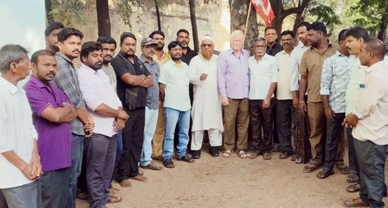 ధర్మవరం లో వాడవాడలా సిఐటీయూ జెండా కార్యక్రమం