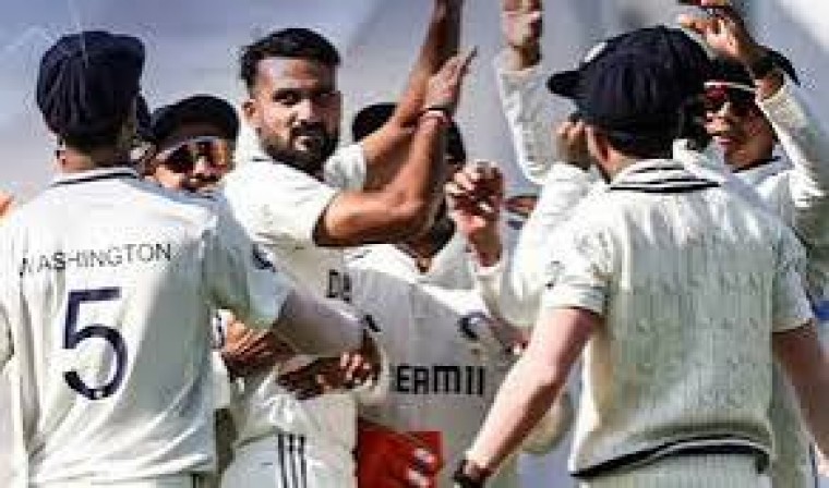 రెండో టెస్టులో గెలుపు దిశగా దూసుకెళుతున్న టీమిండియా