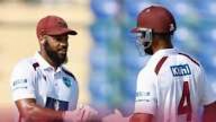 రెండో ఇన్నింగ్స్‌లో అద్భుతంగా పుంజుకున్న కరీబియన్ జట్టు