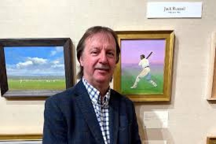 ఇంగ్లండ్ వికెట్ కీపింగ్ దిగ్గజం జాక్ రస్సెల్ ఆర్టిస్ట్ గా రాణిస్తున్న వైనం