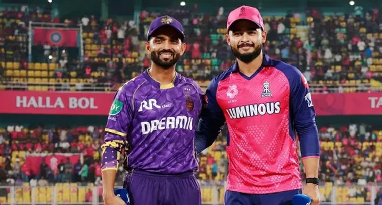 KKR Vs RR: తుది జట్లు ఇవే