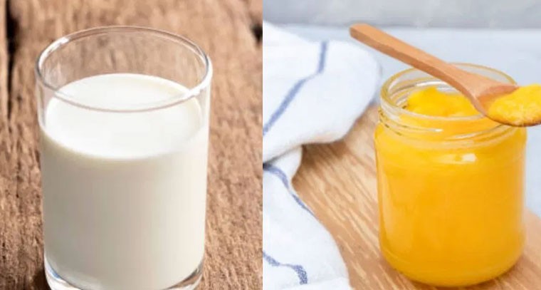 వేడి పాలలో నెయ్యి కలిపి తాగడం వల్ల కలిగే ప్రయోజనాలు