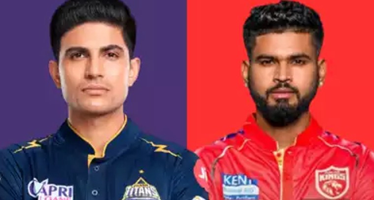 నేడు గుజరాత్ టైటాన్స్, పంజాబ్ కింగ్స్ జట్ల మధ్య మ్యాచ్ 