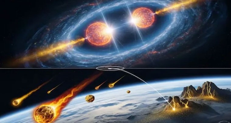 బంగారం భూమిపైకి ఎలా వ‌చ్చిందో తెలుసా.?