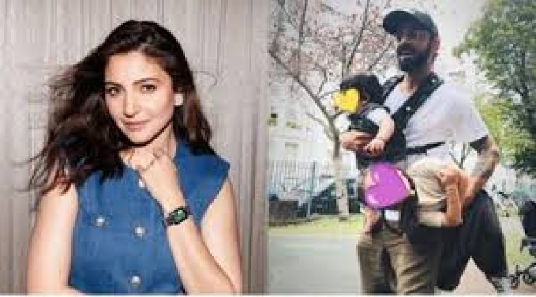 విరాట్ తన పిల్లలిద్దరినీ ఎత్తుకుని ఉన్న ఫొటోను పంచుకున్న బాలీవుడ్ నటి