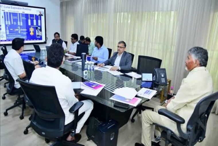 స్పేస్ పాలసీ 4.0పై సీఎం చంద్రబాబు సమీక్ష 