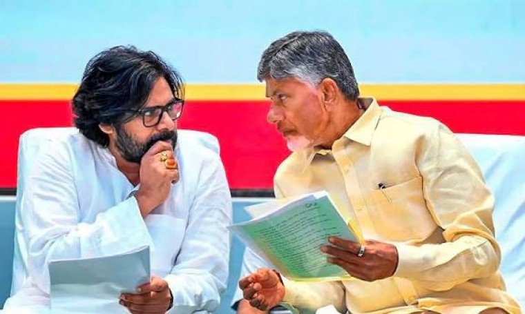 వైసీపీ కుట్రలు కూటమి సమన్వయంపై చంద్రబాబు పవన్ కల్యాణ్ భేటీ