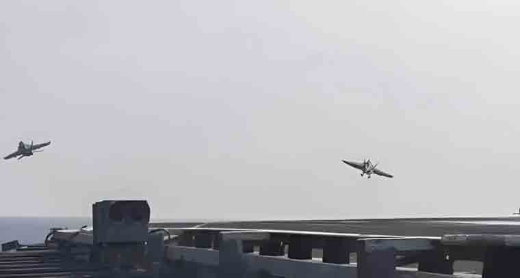 ఐసిస్ ఉగ్రవాదులపై అమెరికా సైనిక చర్య ప్రారంభం 
