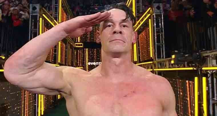 కెరీర్‌కు వీడ్కోలు పలికిన జాన్ సీనా
