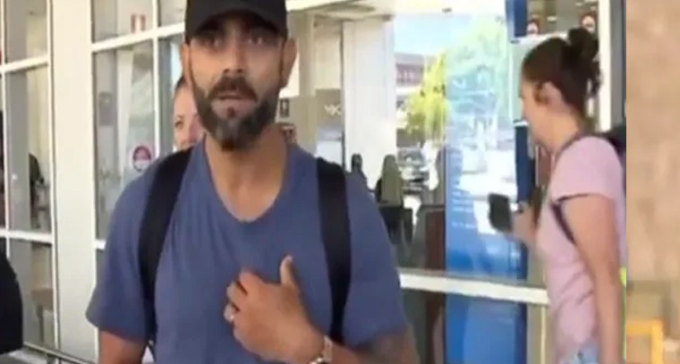 ఎయిర్‌పోర్ట్‌లో జర్నలిస్టులతో కోహ్లీ వాగ్వాదం