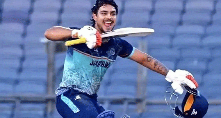 33 బంతుల్లో సెంచరీతో రికార్డ్ సృష్టించిన కిషన్