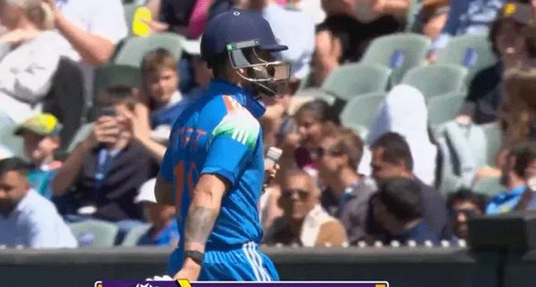 భారత్ కు షాక్.. విరాట్ కోహ్లీ మళ్లీ డకౌట్