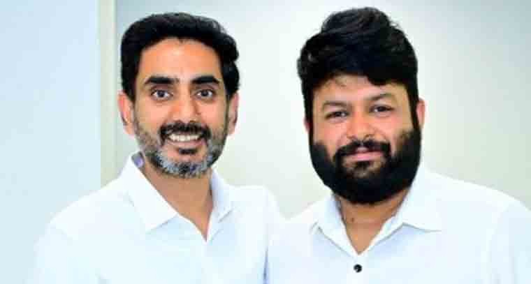 లోకేశ్‌ను కలిసిన తమన్ 