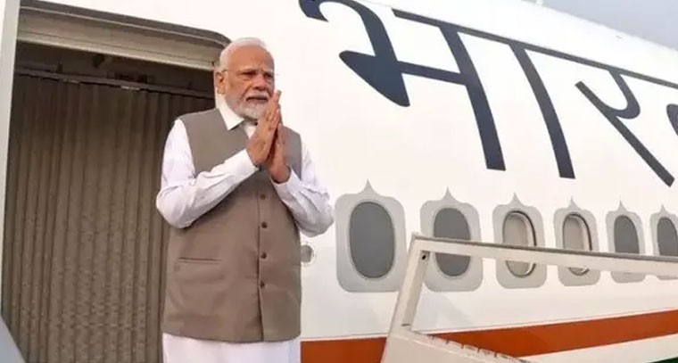 ప్రధాని మోదీ మూడు దేశాల పర్యటనకు బ్రేక్