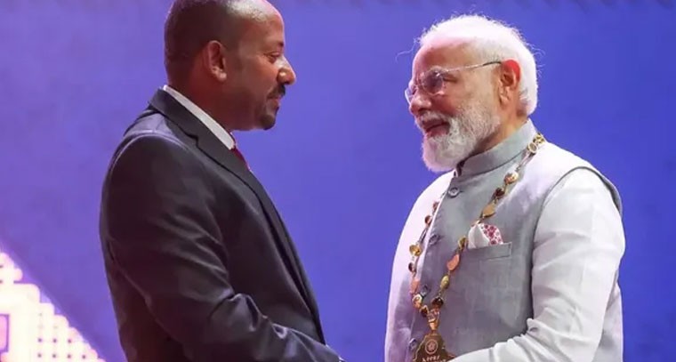 ప్రధాని మోదీకి ఇథియోపియా అత్యున్నత పురస్కారం