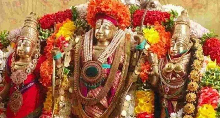 రామయ్యకు ముత్తంగి అలంకరణ
