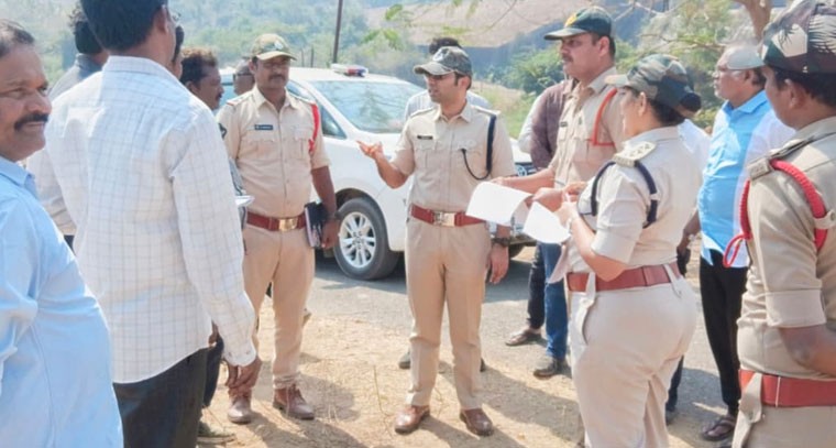 మహా శివరాత్రి వేడుకలకు అనకాపల్లి జిల్లా పోలీసుల భారీ బందోబస్తు 