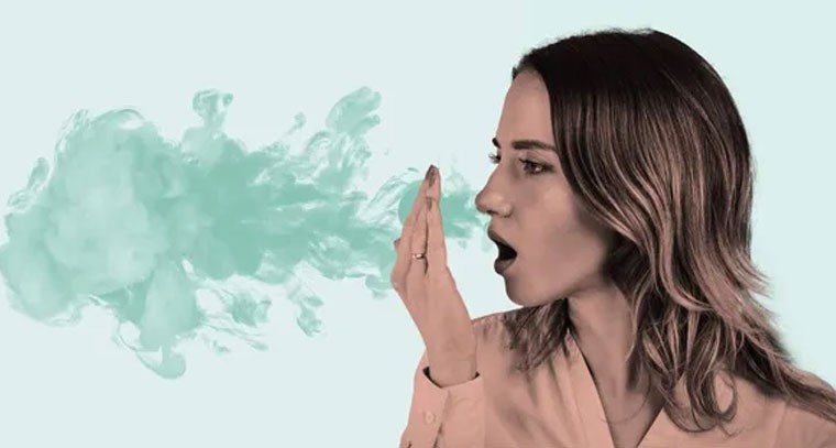 నోటి దుర్వాసనకు అంతర్గత ఆరోగ్య సమస్యే కారణం!