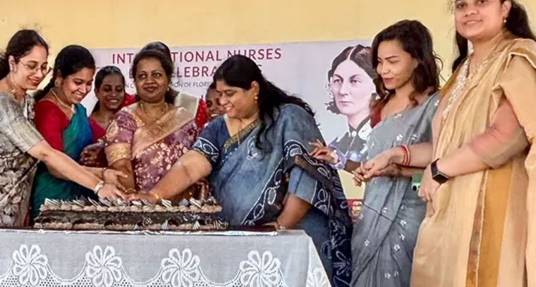ఘనంగా నర్సుల దినోత్సవం