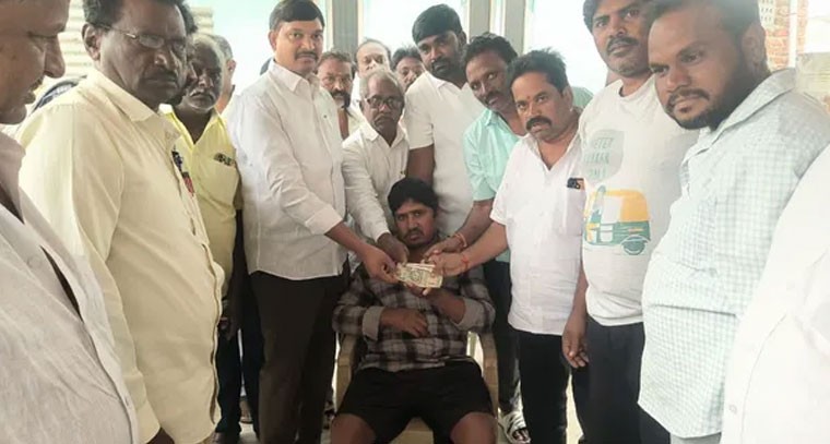 ఎన్టీఆర్ భరోసా పింఛన్ల పంపిణీ కార్యక్రమం