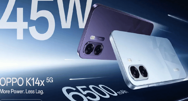 భారత మార్కెట్‌లోకి OPPO K14x 5G