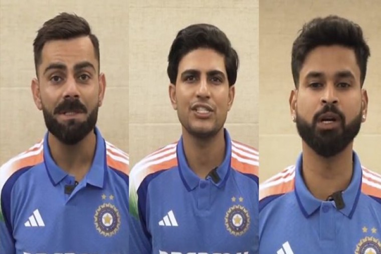  అవయవ దానం చేయండి అంటూ టీం ఇండియా ప్లేయర్స్.. వీడియో వైరల్... 