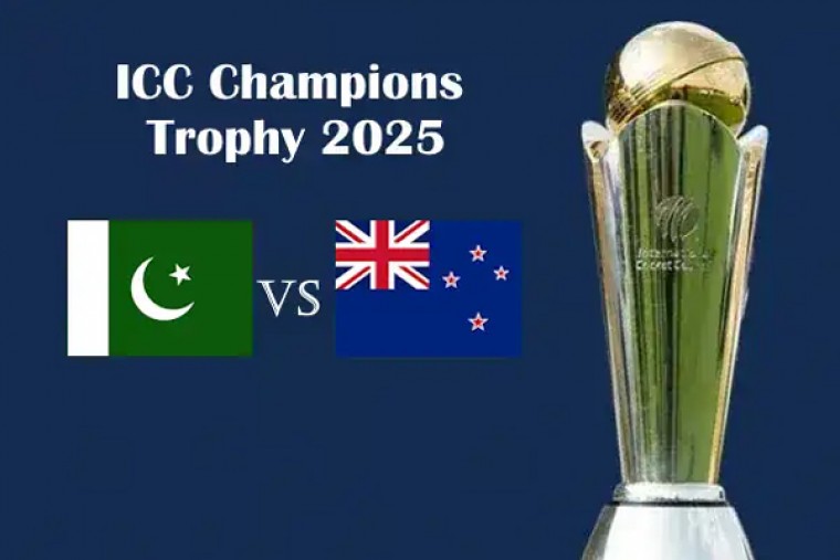 రేపు ఛాంపియన్స్ ట్రోఫీ మోవదతి మ్యాచ్  పాకిస్తాన్ vs న్యూజిలాండ్.. స్ట్రీమింగ్ అక్కడే చూడాలి..... 