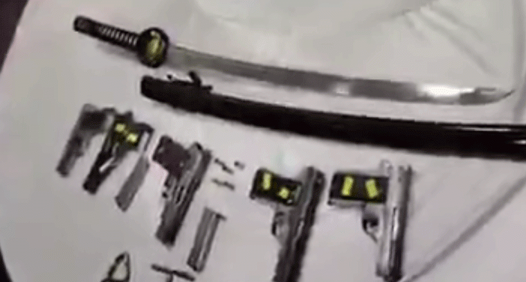 ఏపీలో తుపాకుల కలకలం